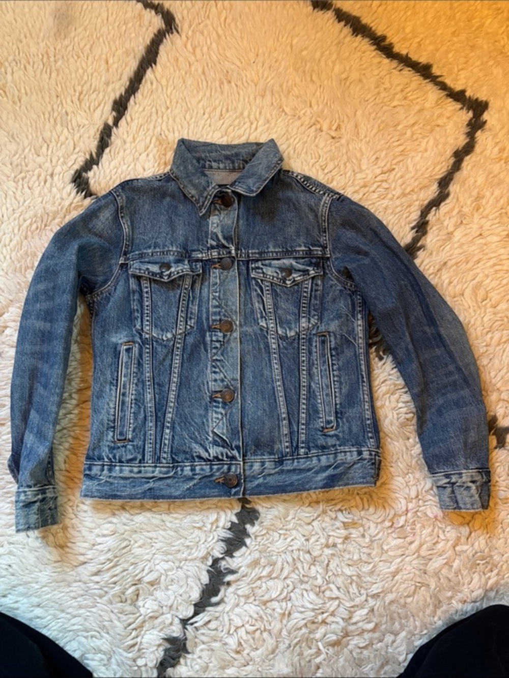 J. Crew Indigo Denim Jacket in Classic Blue